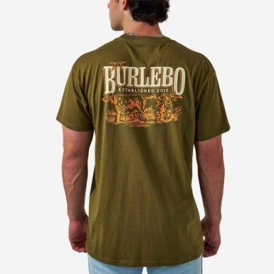 Burlebo Hunting Dogs T-shirt Hunter Green
