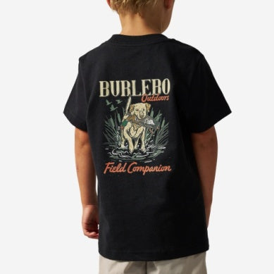 Burlebo Field Companion T-shirt Boys in Black