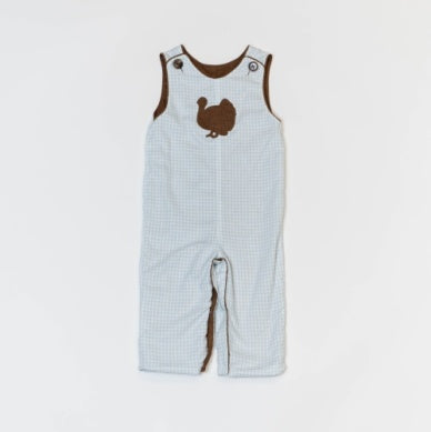 Rivers Reversible Longall Light Blue Check by Saltwater Boys