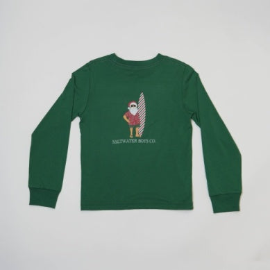 Surf Santa LS Tee by Saltwater Boys