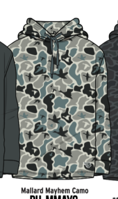 Burlebo Mallard Mayhem Performance Hoodie