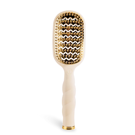 Teletie Vented Hair Brush - Tan