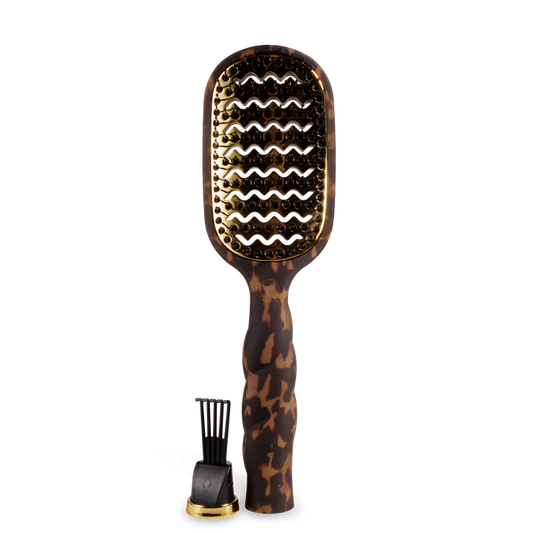 Teletie Vented Hair Brush - Tortoise