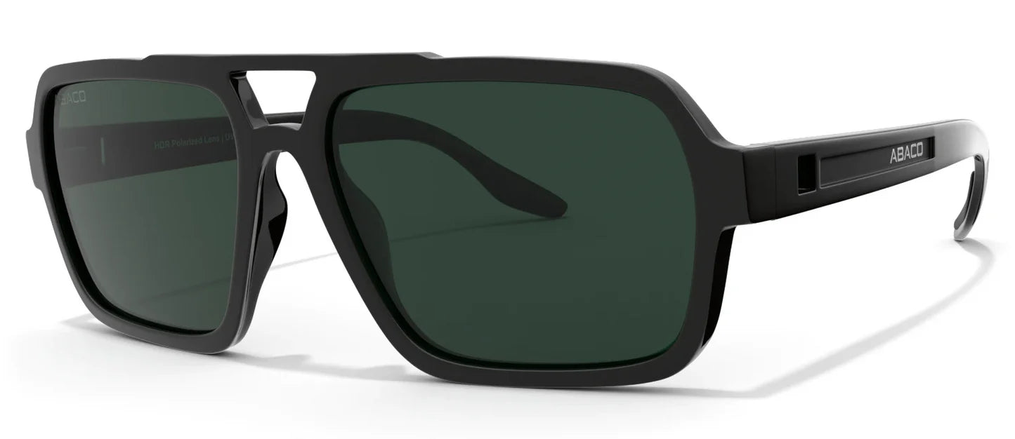 Abaco Sunglasses Matte Black/G15