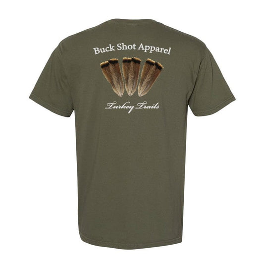 Buck Shot Turkey Trails Men's T-shirt