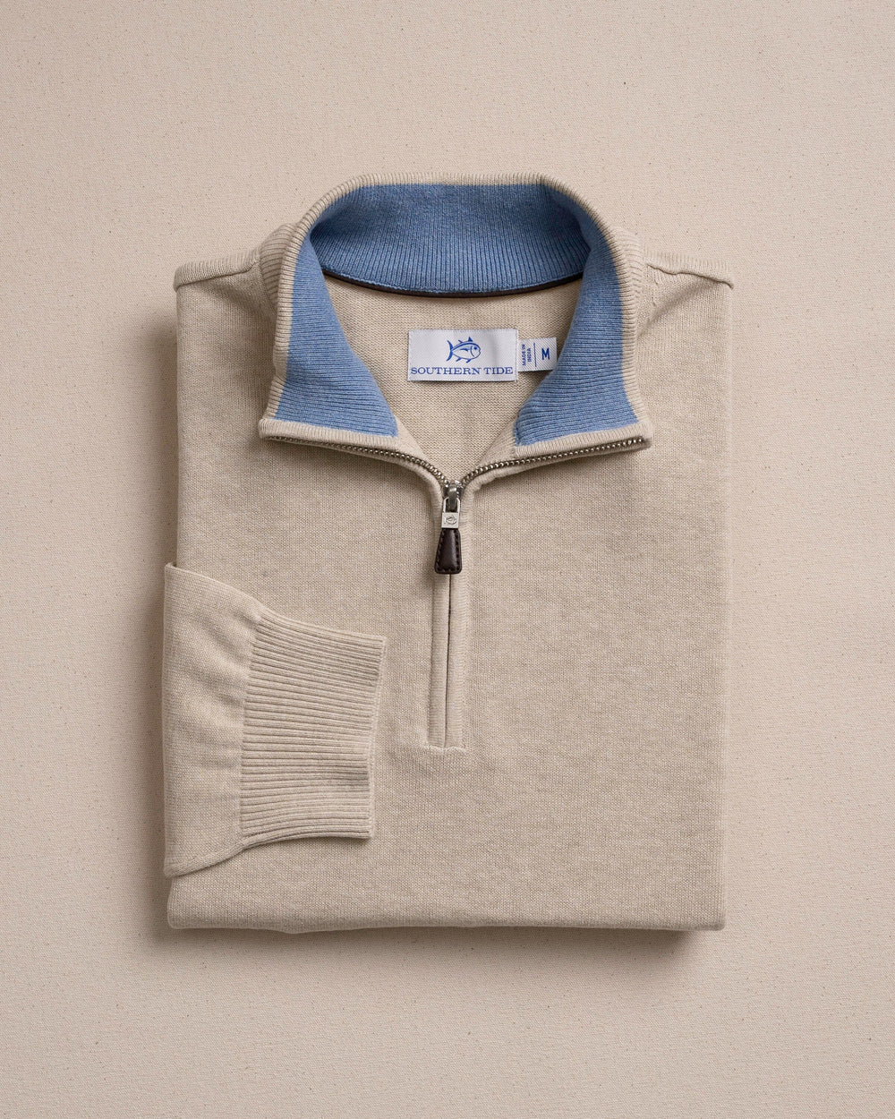 Southern Tide Whitehaven Heather Quarter Zip