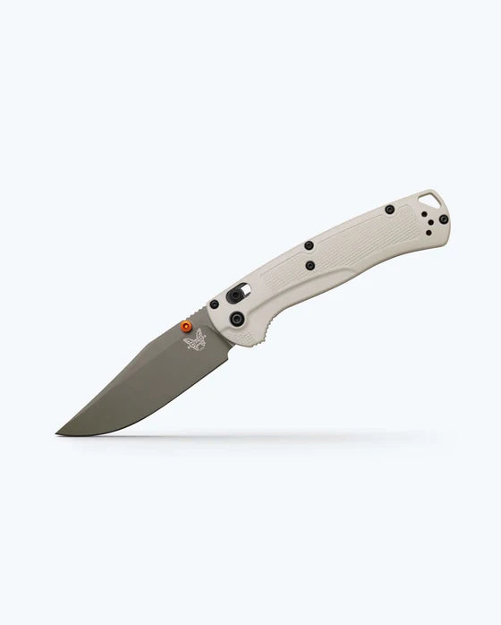 Benchmade Taggedout, AXS Tan Grivory Knife
